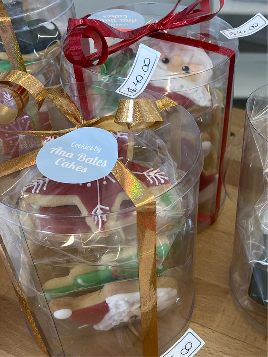 Christmas cookie box