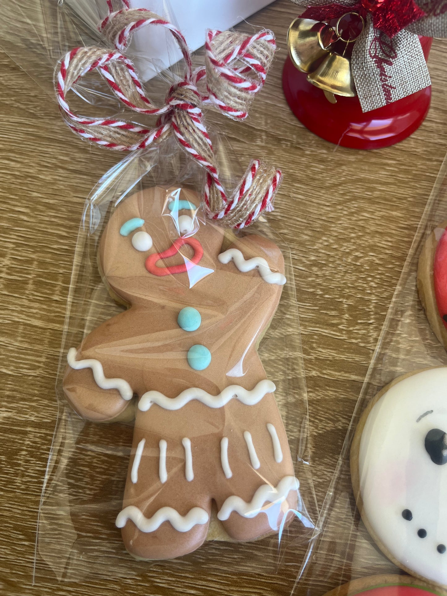 Gingerbread sugar cookie guy
