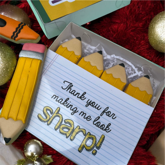 Teacher Appreciation set - "Pencil Box"