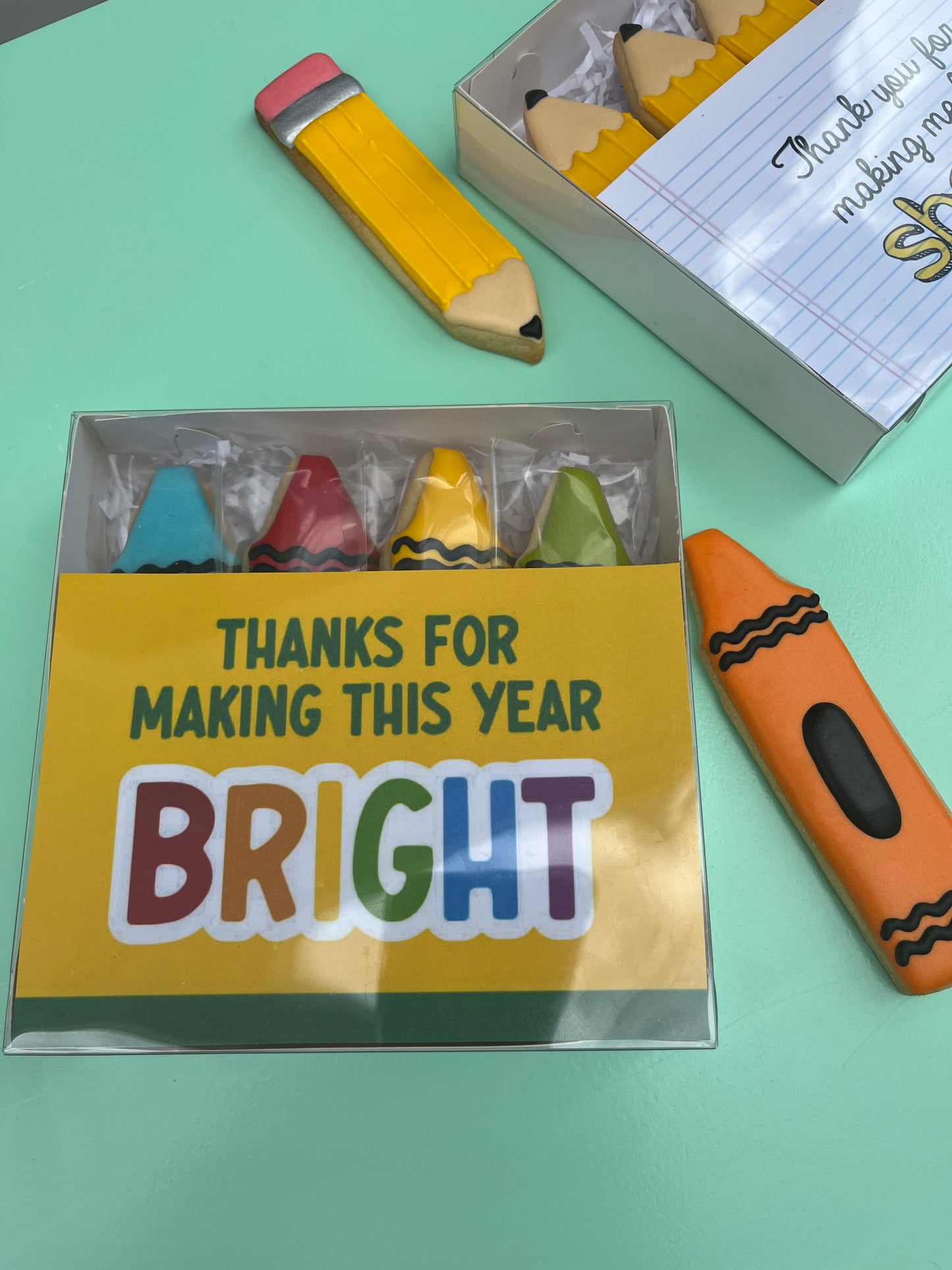 Teacher Appreciation set "Crayon Box"
