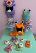 Monsters cookie box + PLUSH MONSTER