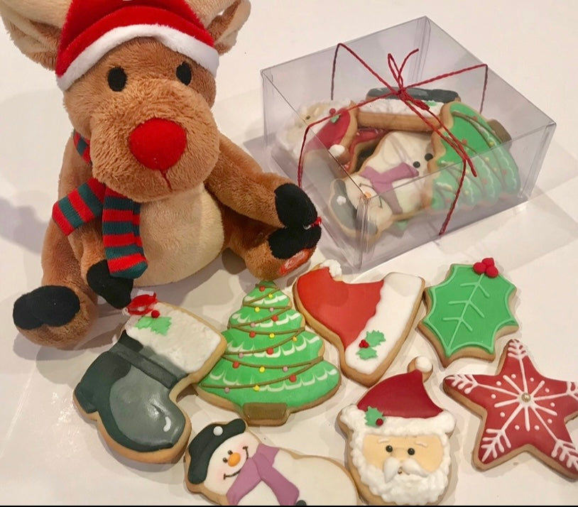 Christmas cookie box