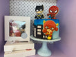 Superheroes cookie set