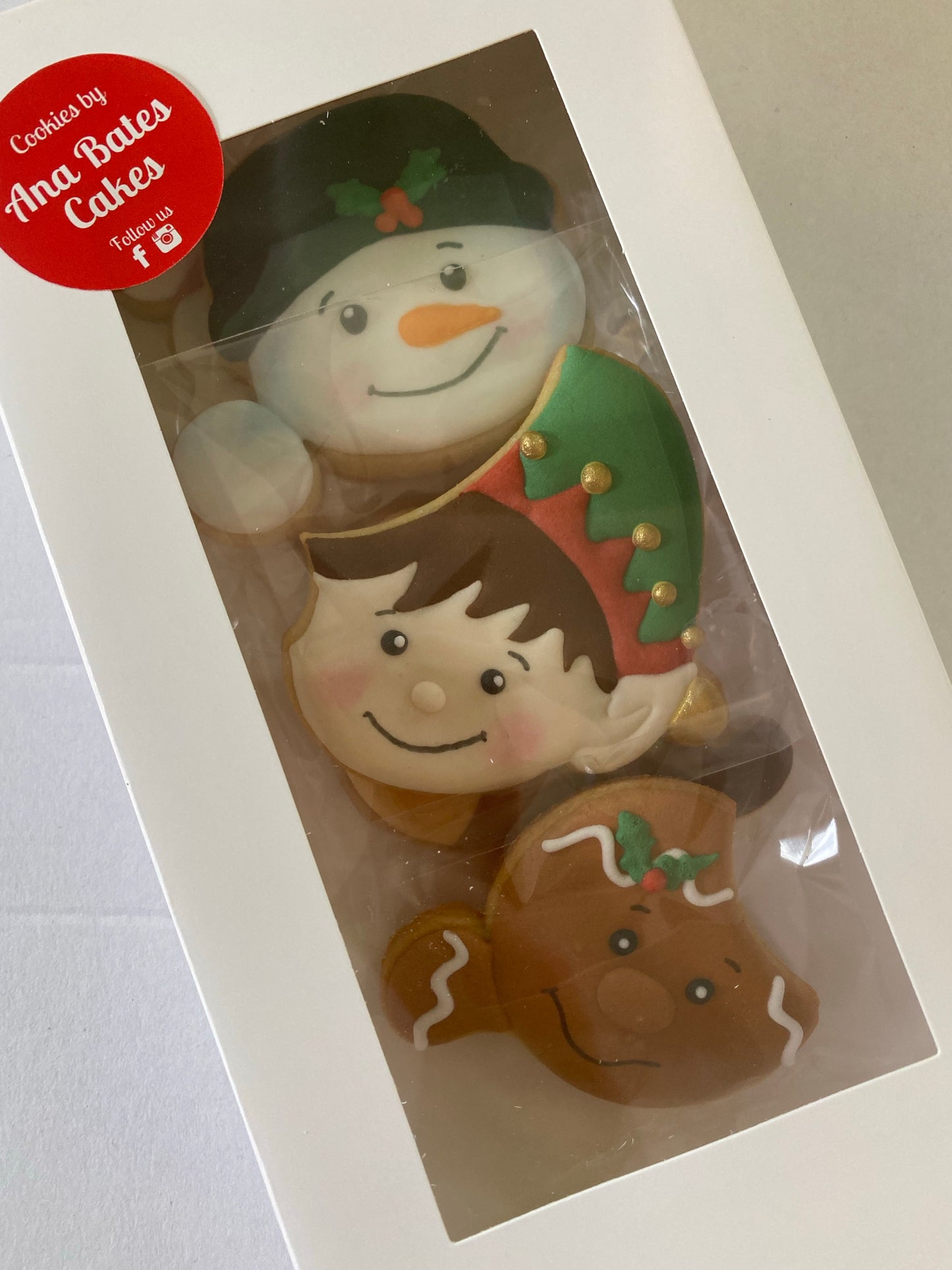 Xmas faces - play box