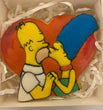 Simpsons valentine’s cookie